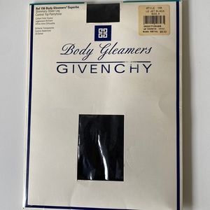 Givenchy Hosiery Body Gleamers, jet black, Sz A